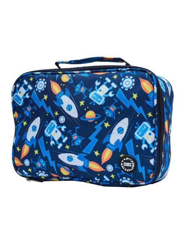 CUBS ROBOT SPACE BIG AND BASIC LUNCH BAG - Ourkids - Cubs