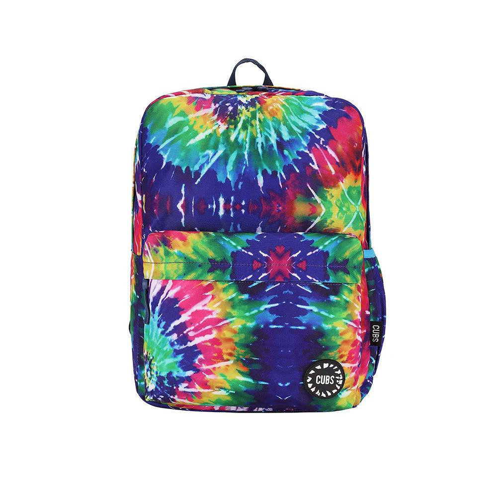 Cubs Royal Blue Tie Dye Junior Student Backpack - Ourkids - Cubs