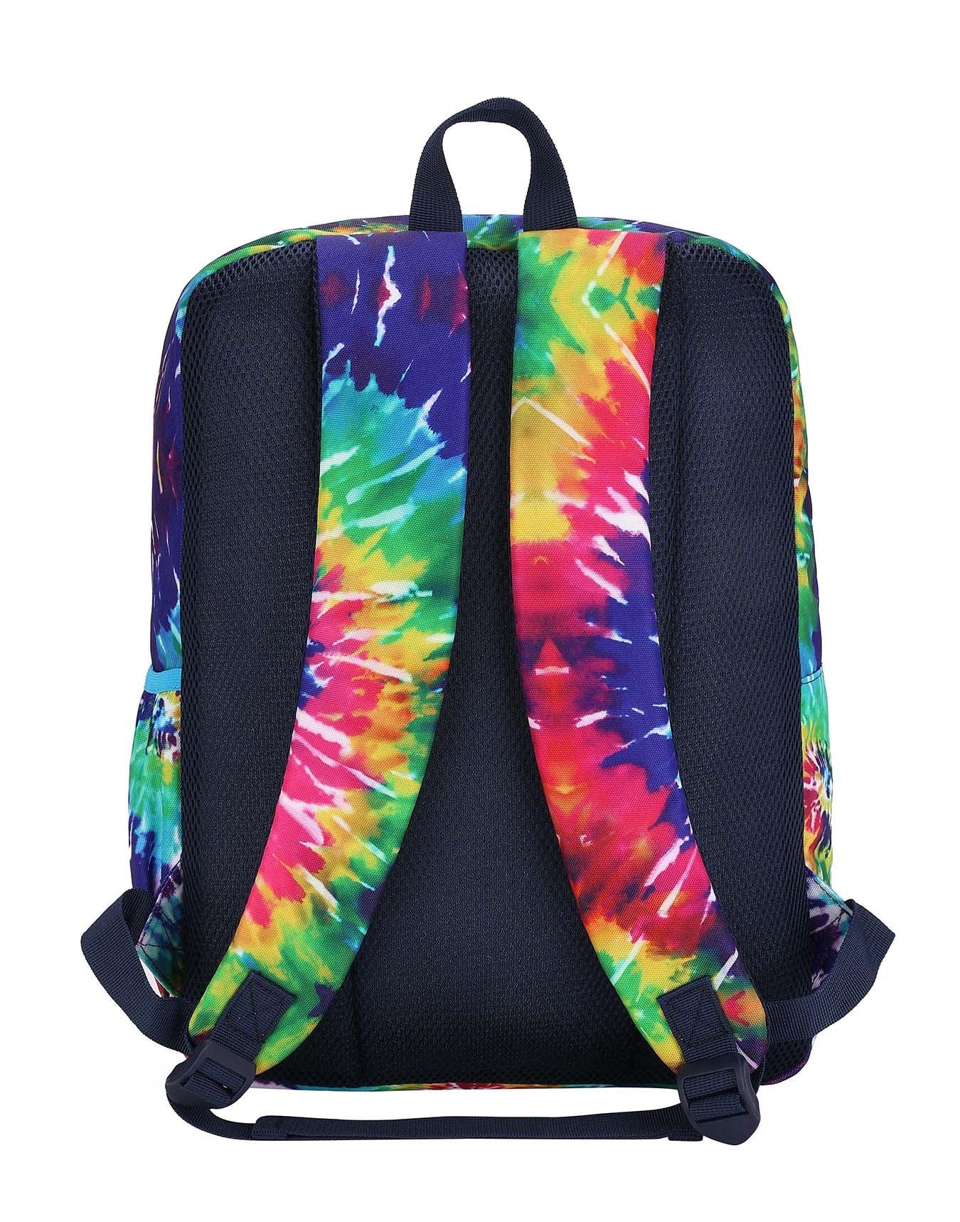 Cubs Royal Blue Tie Dye Junior Student Backpack - Ourkids - Cubs