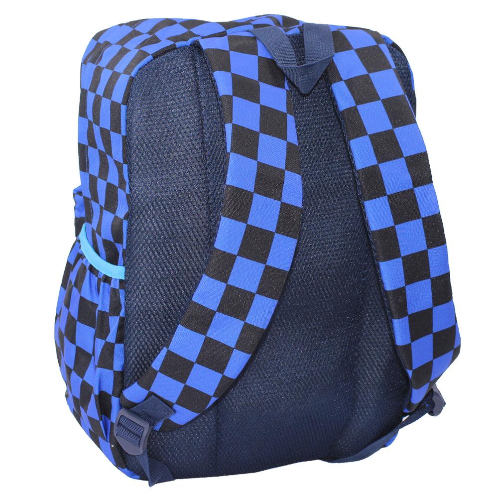 Cubs SEQUIN TIGER BLUE CHECKS JUNIOR STUDENT Backpack 15-Inch - Ourkids - Cubs