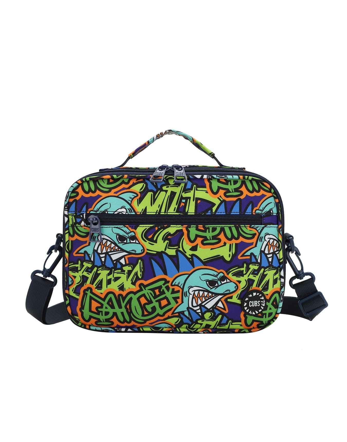 Cubs Shark Dance Cross Body Lunch Bag - Ourkids - Cubs