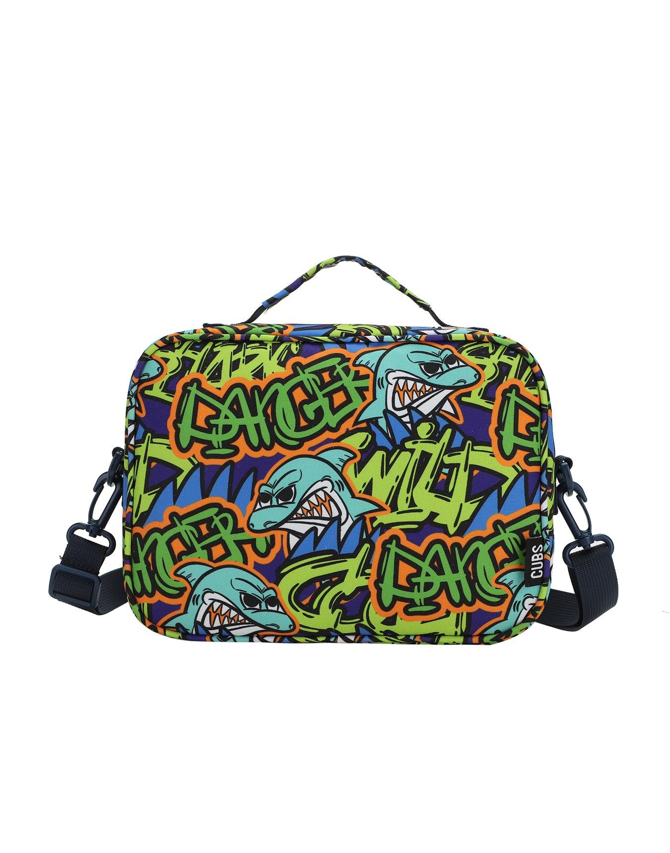 Cubs Shark Dance Cross Body Lunch Bag - Ourkids - Cubs