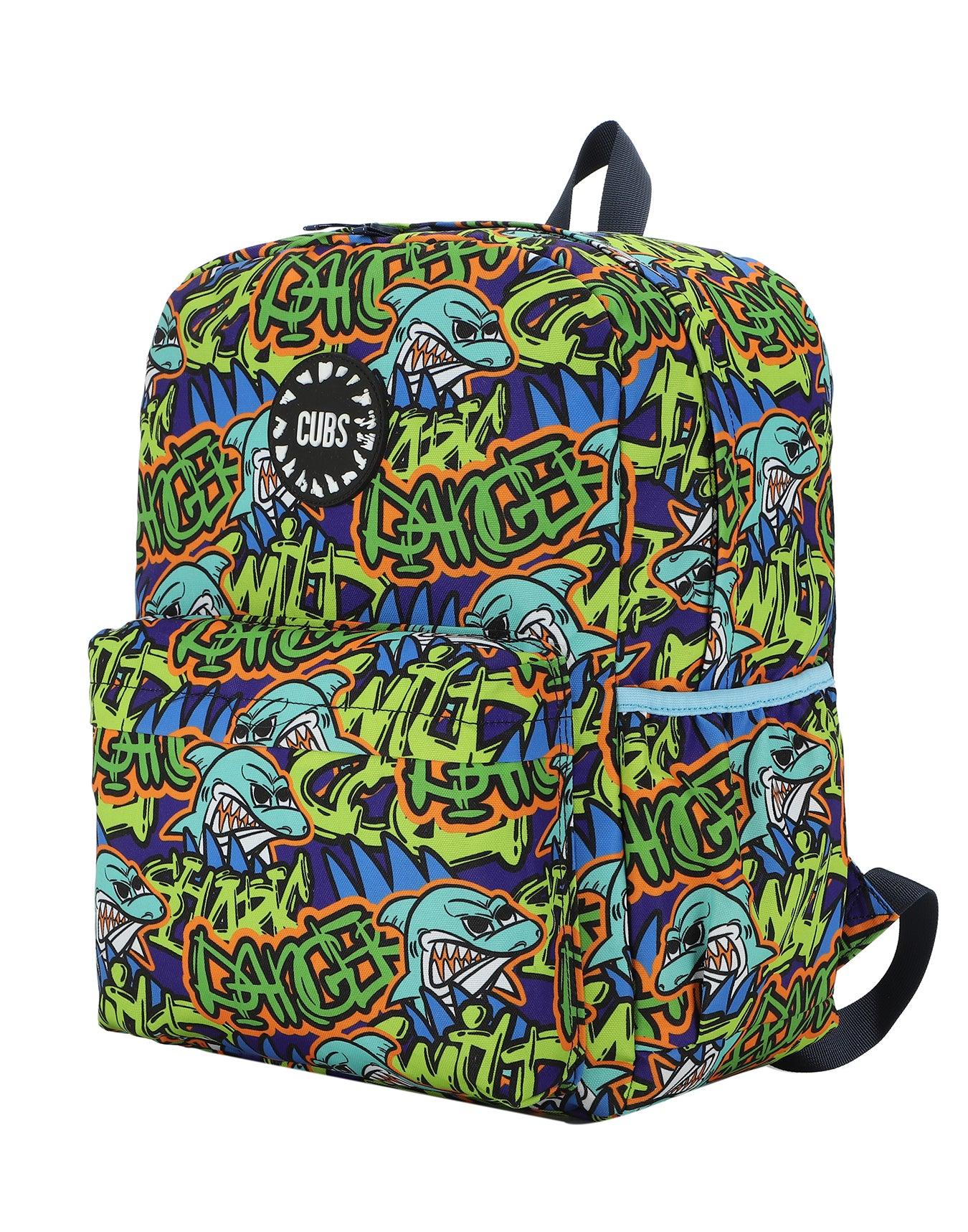 Cubs Shark Dance Junior Student Backpack - Ourkids - Cubs