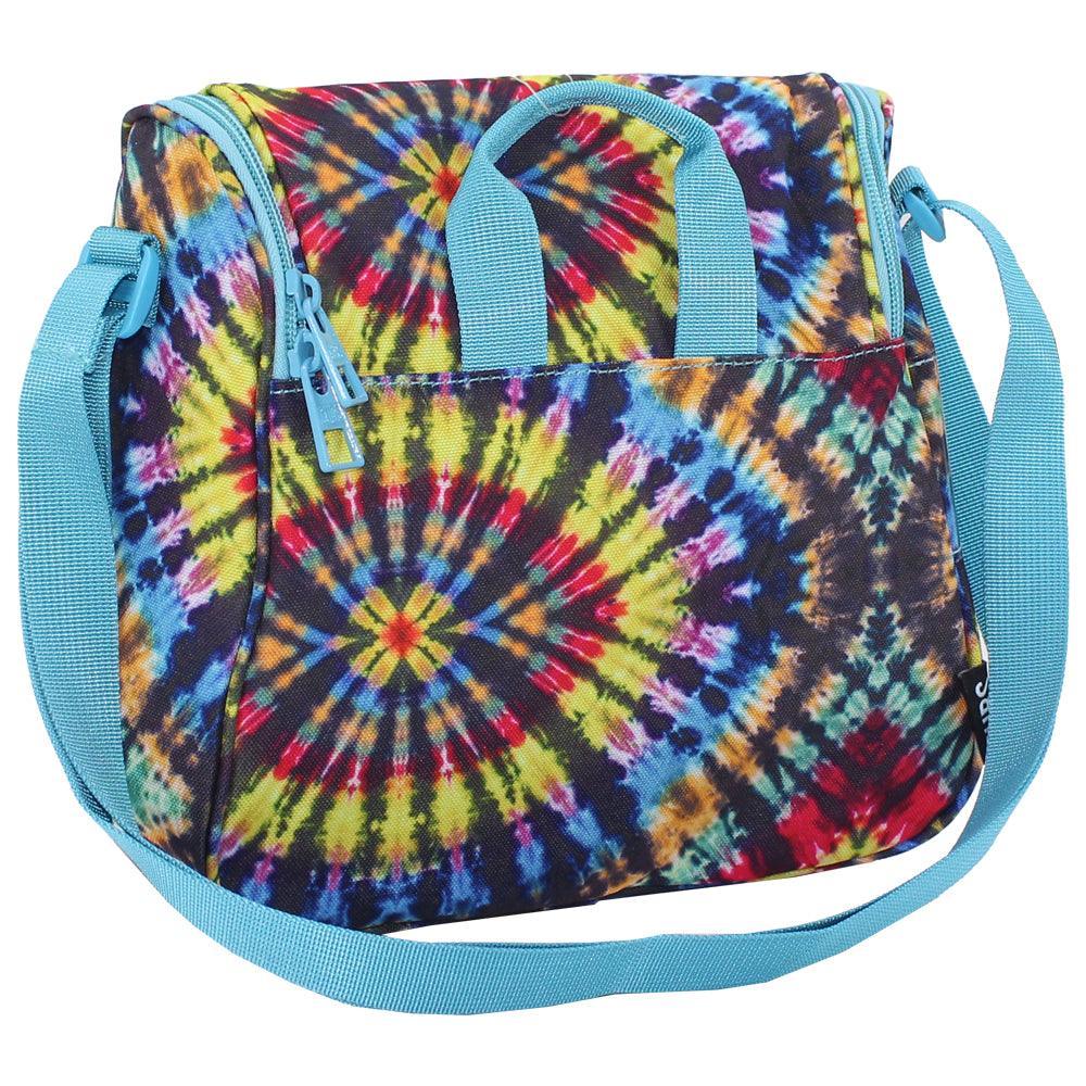 CUBS TIE DYE COLORFUL BLACK CROSS BODY LUNCH BAG - Ourkids - Cubs