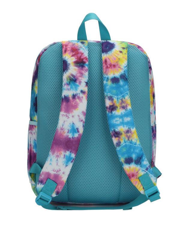 Cubs Tie Dye Purple And Turquoise Junior Student Backpack - Ourkids - Cubs