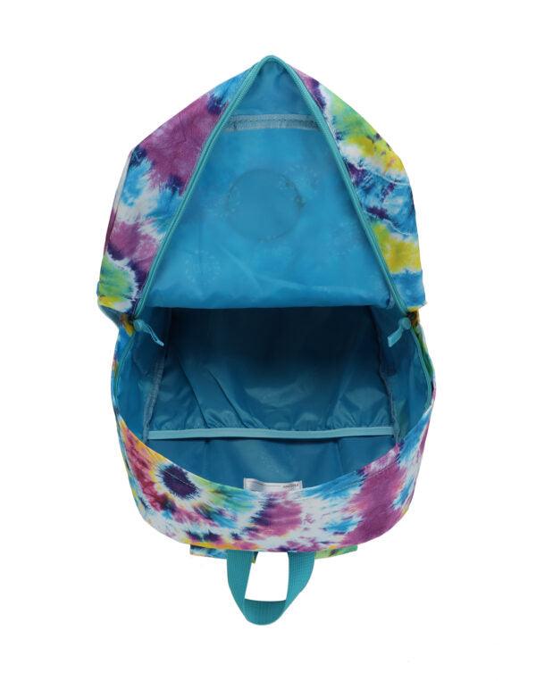 Cubs Tie Dye Purple And Turquoise Junior Student Backpack - Ourkids - Cubs