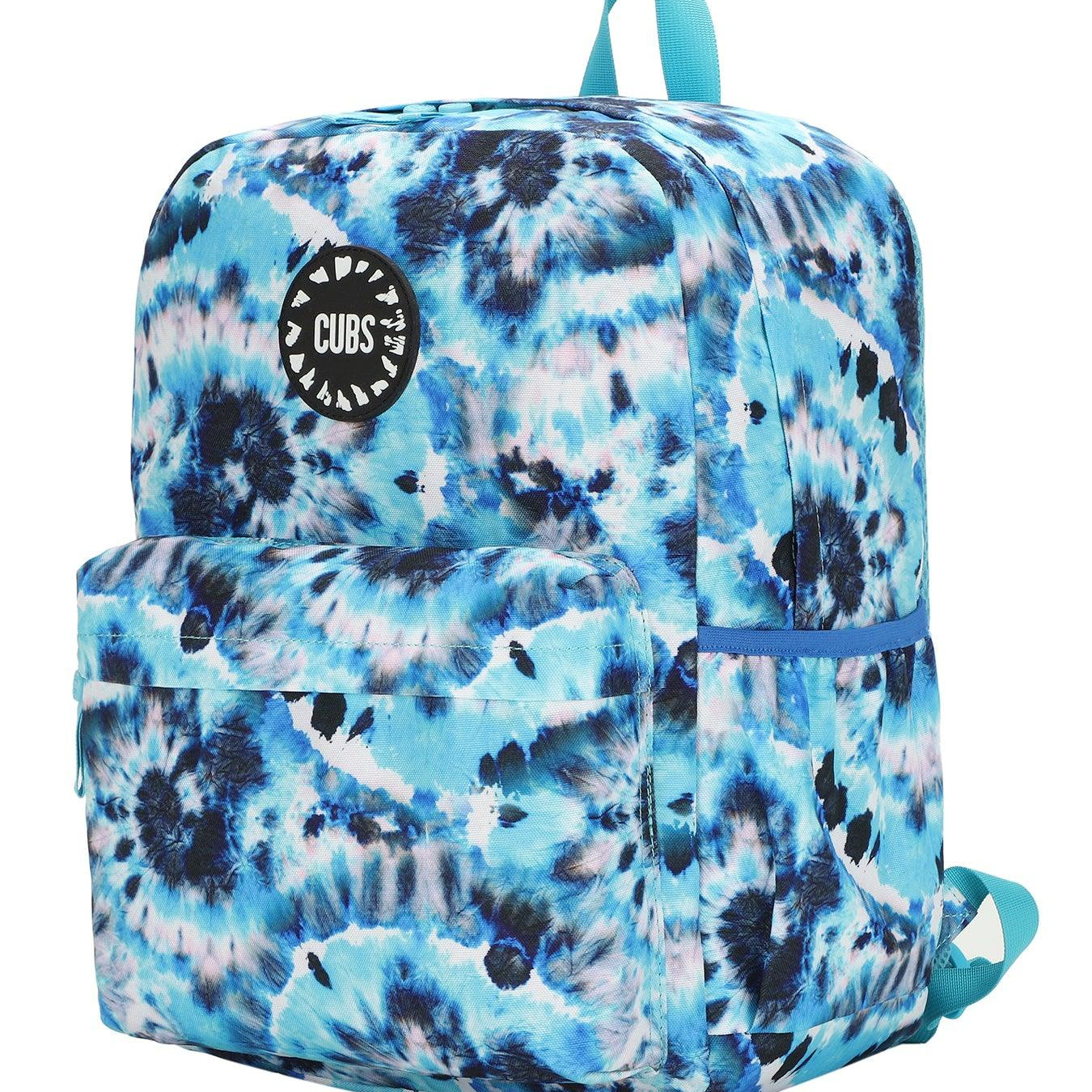 Cubs Turquoise Tie Dye Junior Student Backpack - Ourkids - Cubs