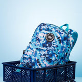 Cubs Turquoise Tie Dye Junior Student Backpack - Ourkids - Cubs