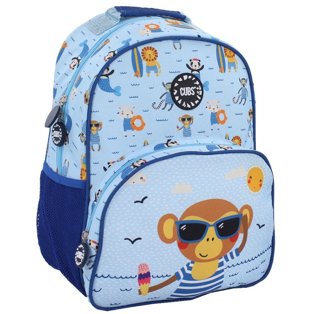 CUBS VACATION MONKEY PRE-SCHOOL BACKPACK - Ourkids - Cubs