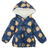 Curious Bear Long-Sleeved Waterproof Hooded Jacket - Ourkids - Ourkids