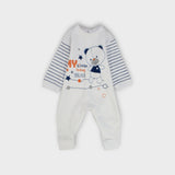 Cute Bear Long-Sleeved Footless Onesie - Ourkids - Papillion