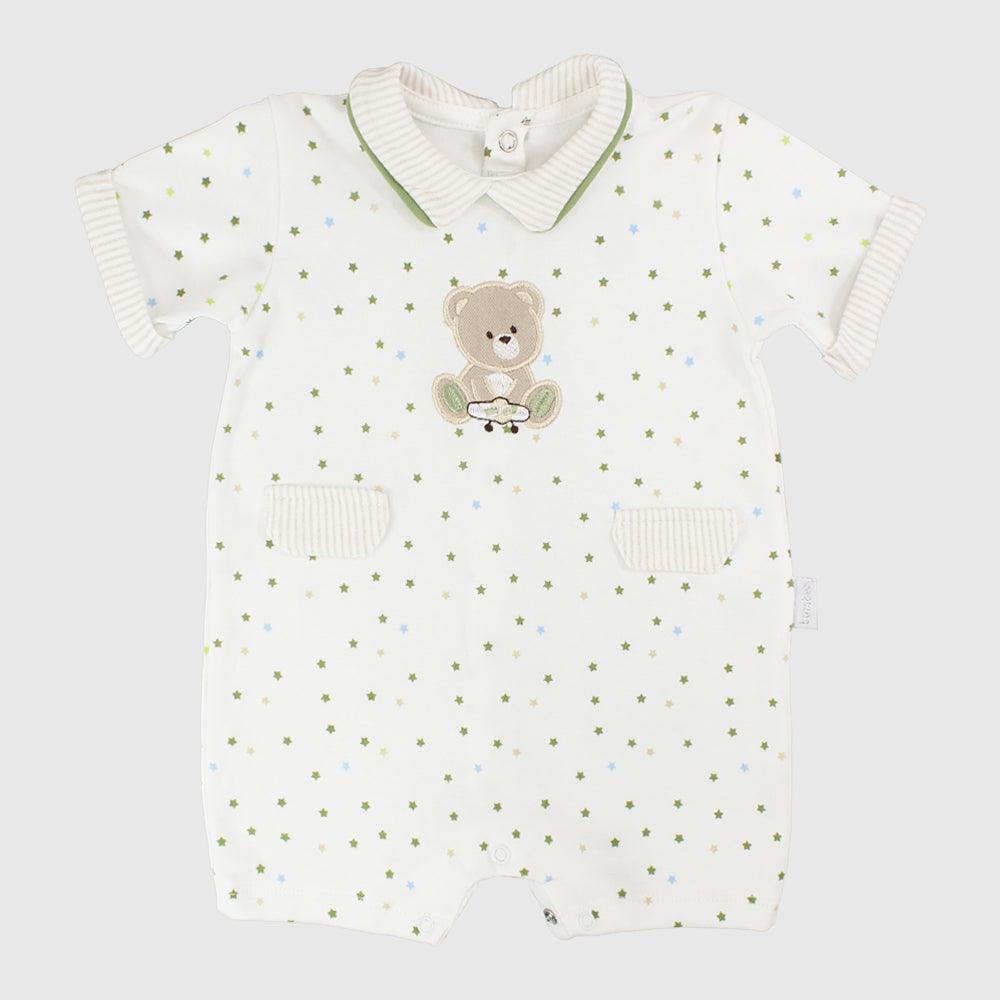 Cute Bear Short-Sleeved Romper - Ourkids - Bumber