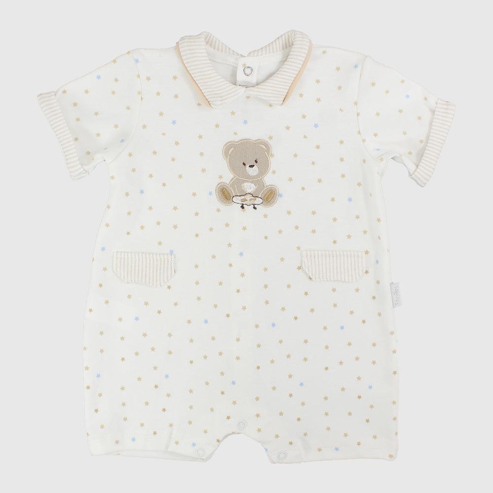 Cute Bear Short-Sleeved Romper - Ourkids - Bumber