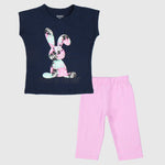 Cute Bunny Sleeveless Pajama - Ourkids - Rosso