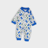 Cute Dinos Long-Sleeved Footless Onesie - Ourkids - Papillion