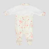 Cute Floral Long-Sleeved Baby Footie - Ourkids - Berceau