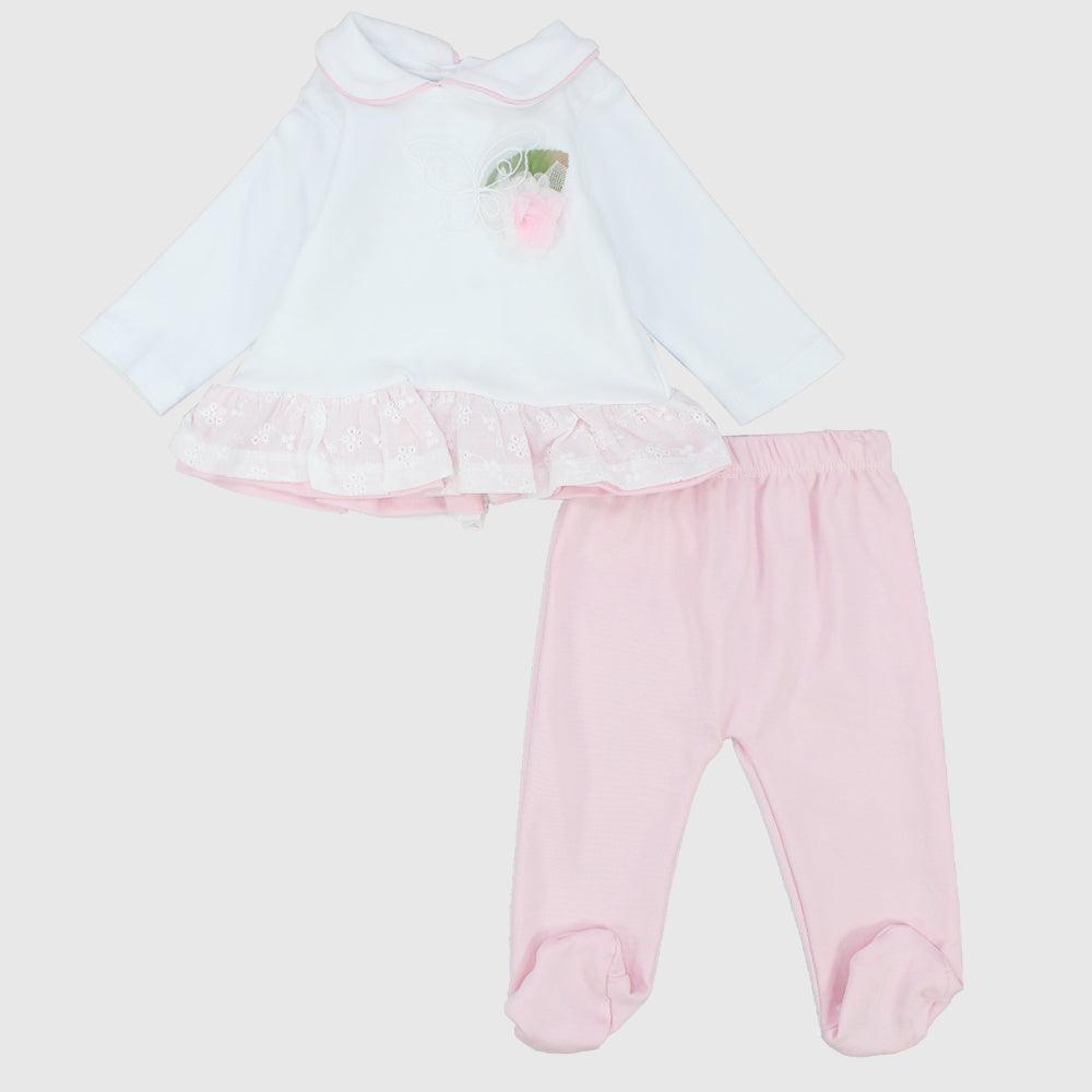 Cute Flower Long-Sleeved Pajama - Ourkids - Bumber