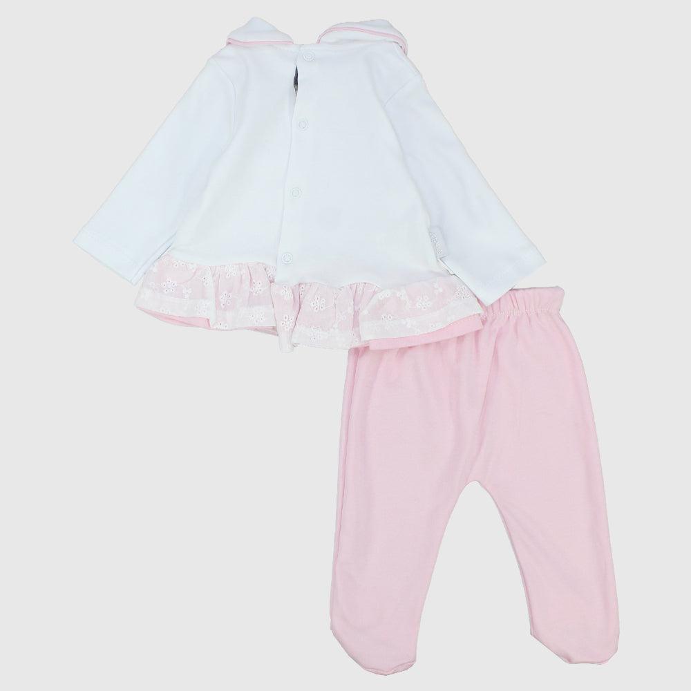 Cute Flower Long-Sleeved Pajama - Ourkids - Bumber