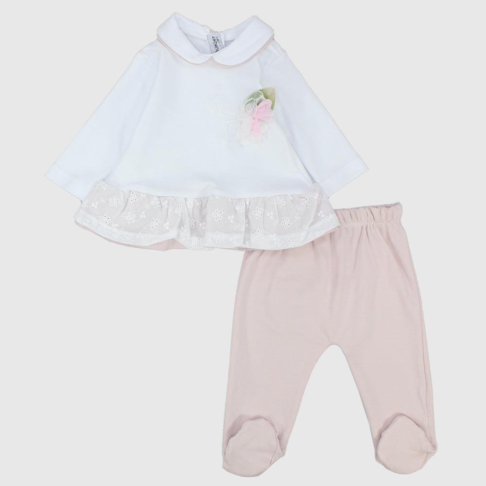 Cute Flower Long-Sleeved Pajama - Ourkids - Bumber