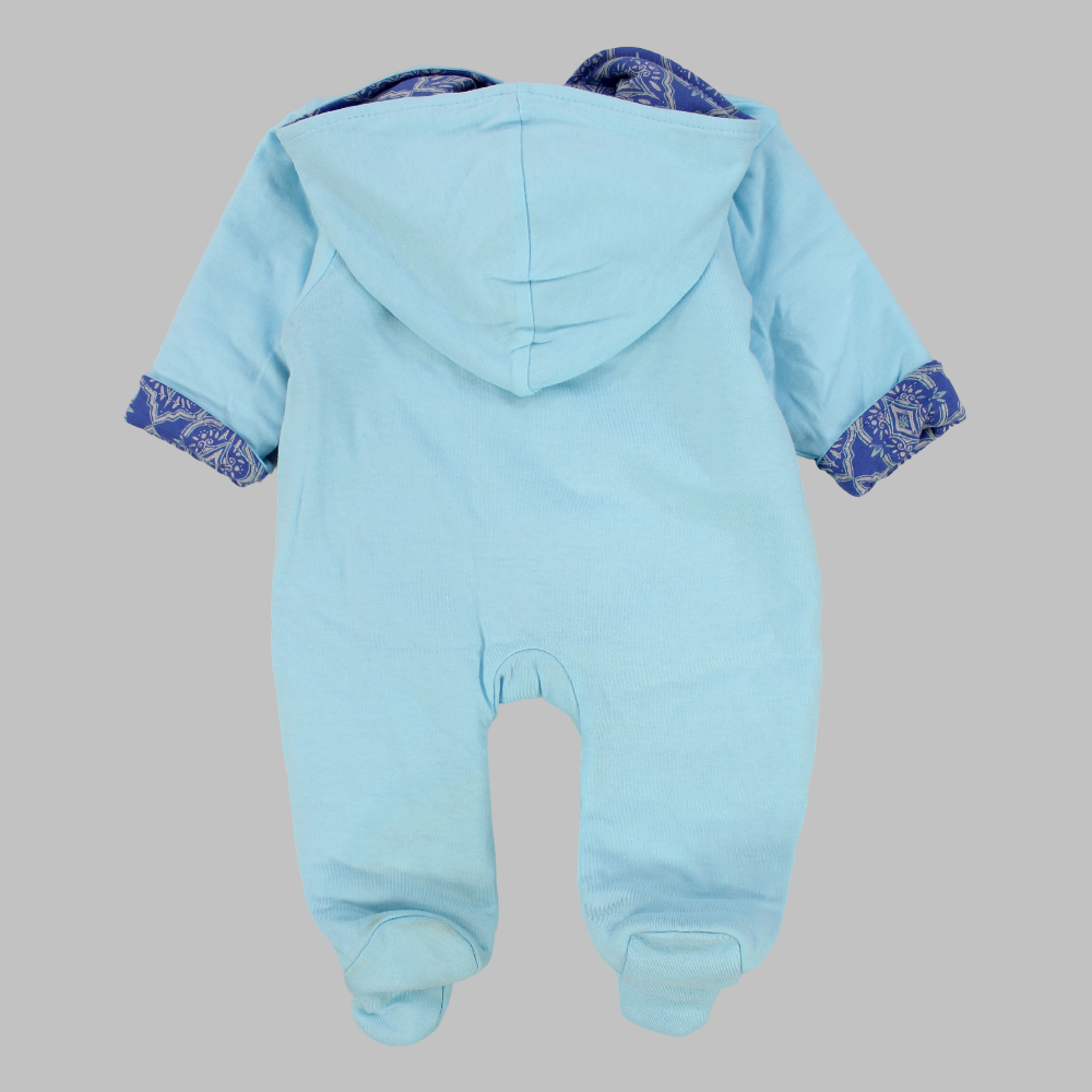 Cute Giraffes Long-Sleeved Hooded Baby Footie - Ourkids - Al Sayad