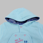 Cute Giraffes Long-Sleeved Hooded Baby Footie - Ourkids - Al Sayad