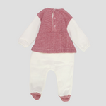 Cute Girly Long-Sleeved Baby Footie - Ourkids - Pompelo