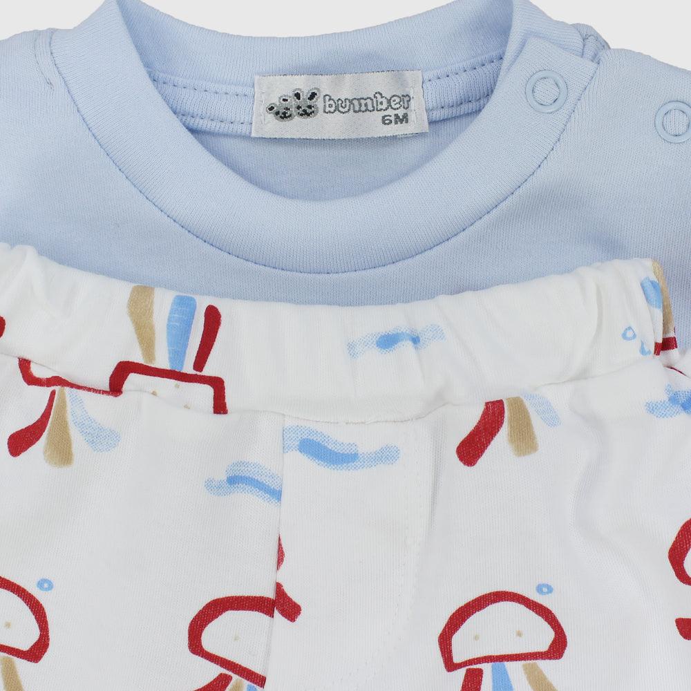 Cute Jellyfish Short-Sleeved Pajama - Ourkids - Bumber