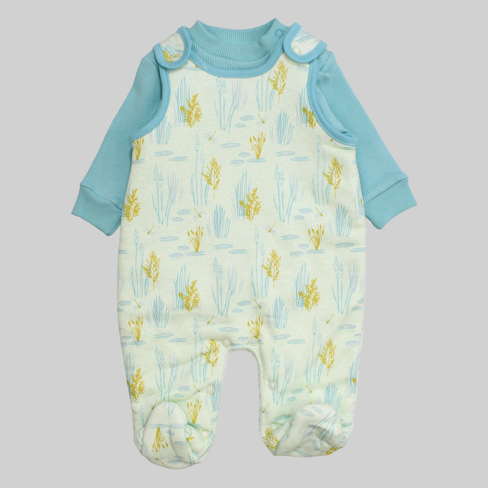 Cute Long-Sleeved Baby Footie - Ourkids - Al Sayad