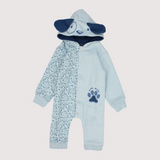 Cute Paw Long-Sleeved Hooded Footless Onesie - Ourkids - Junior