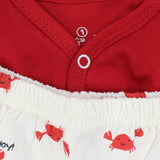 Cutie Crabby Long-Sleeved Pajama - Ourkids - JOKY