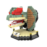 Jurassic Dinosaur Dilophosaurus Building Blocks - 288 Pcs