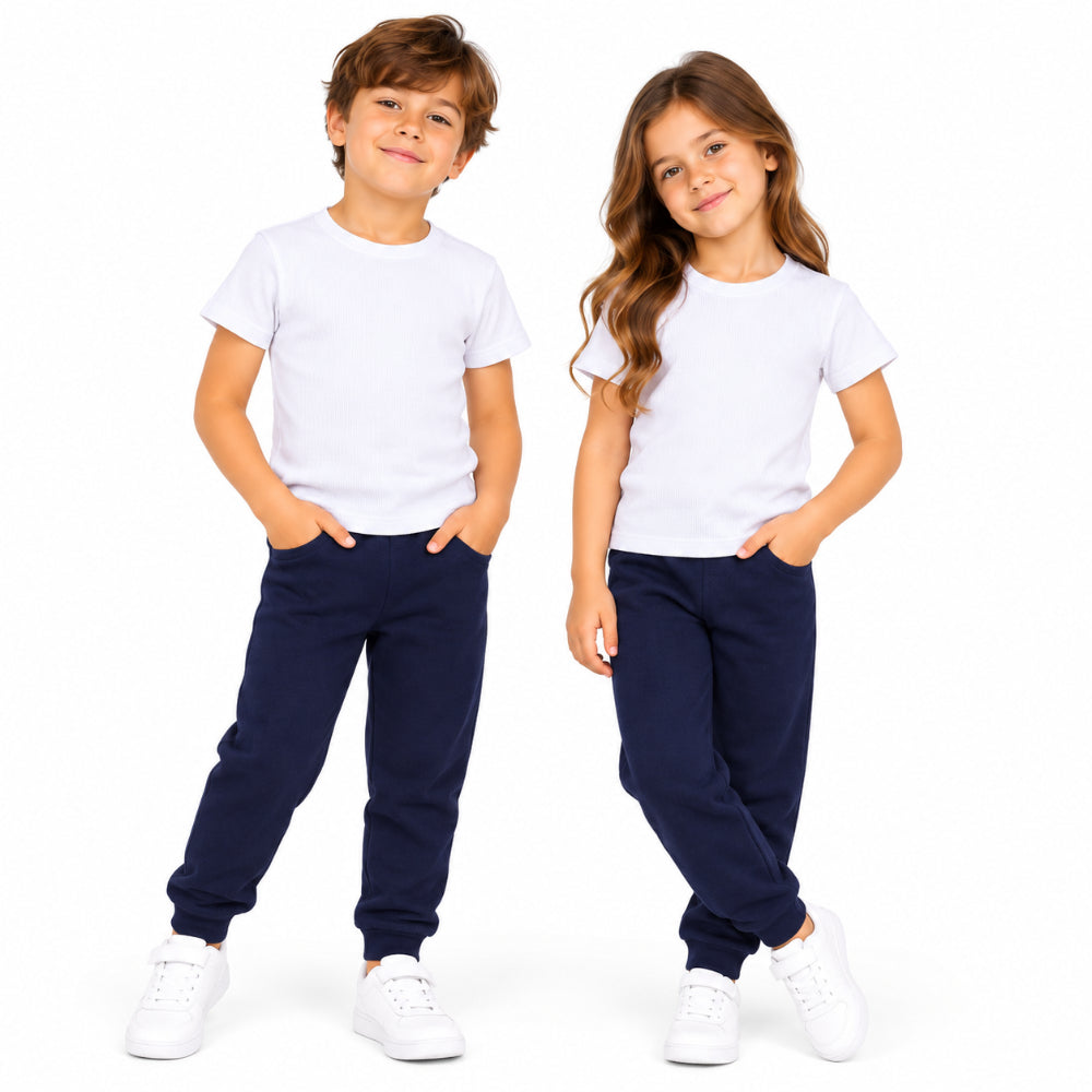 Pack of 2 – Unisex Ribbed Thermal Underpants Navy