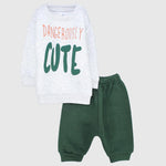 Dangerously Cute Long-Sleeved Fleeced Pajama - Ourkids - JOKY