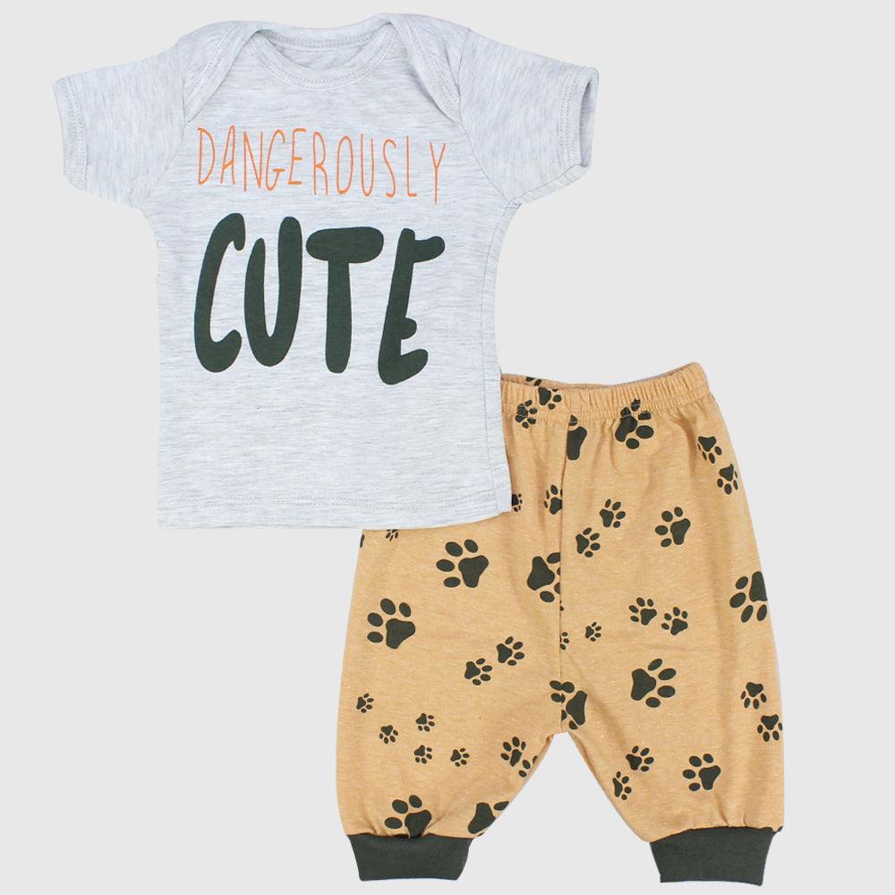 Dangerously Cute Short-Sleeved Pajama - Ourkids - JOKY