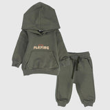 Dark Green Playmore 2-Piece Outfit Set - Ourkids - Playmore