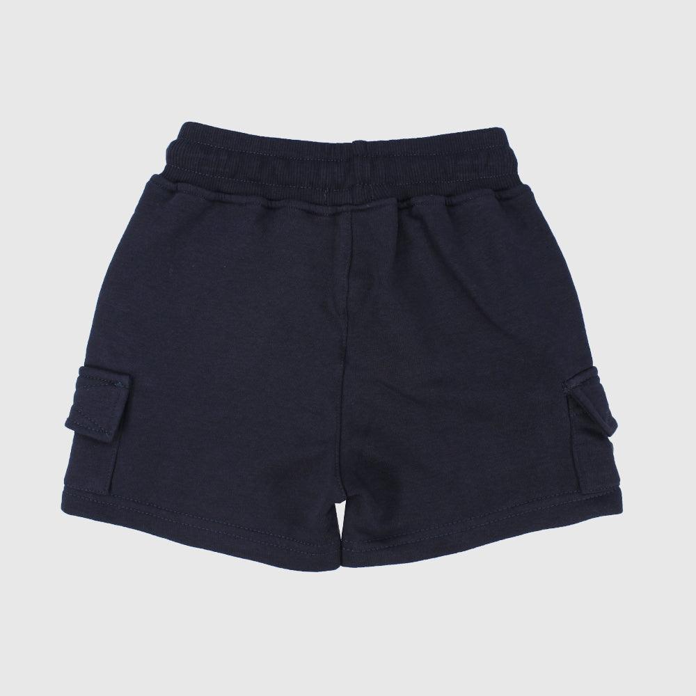 Dark Navy Comfy Shorts - Ourkids - Playmore