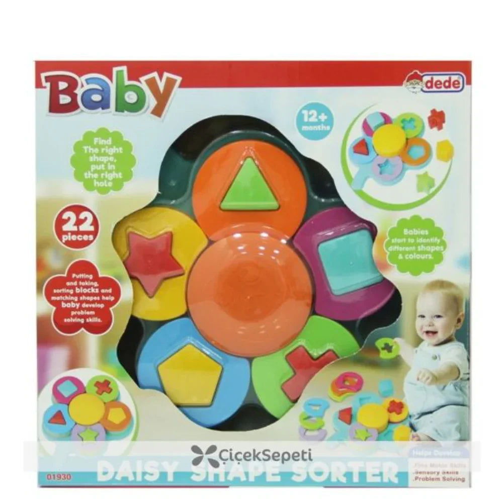 Dede Baby Daisy Shape Sorter - Toys