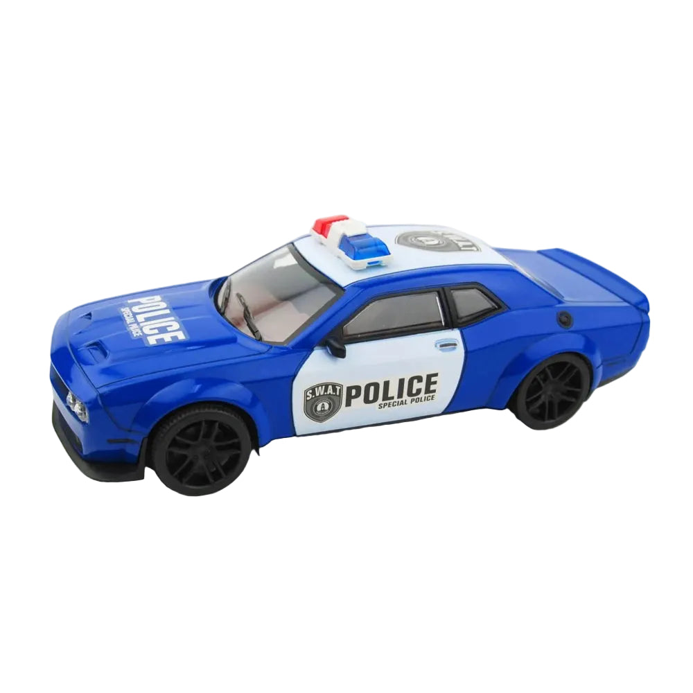 Speed Racing Police Car Toy – Blue