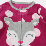 Deer Head Long-Sleeved Footless Onesie - Ourkids - Carter's