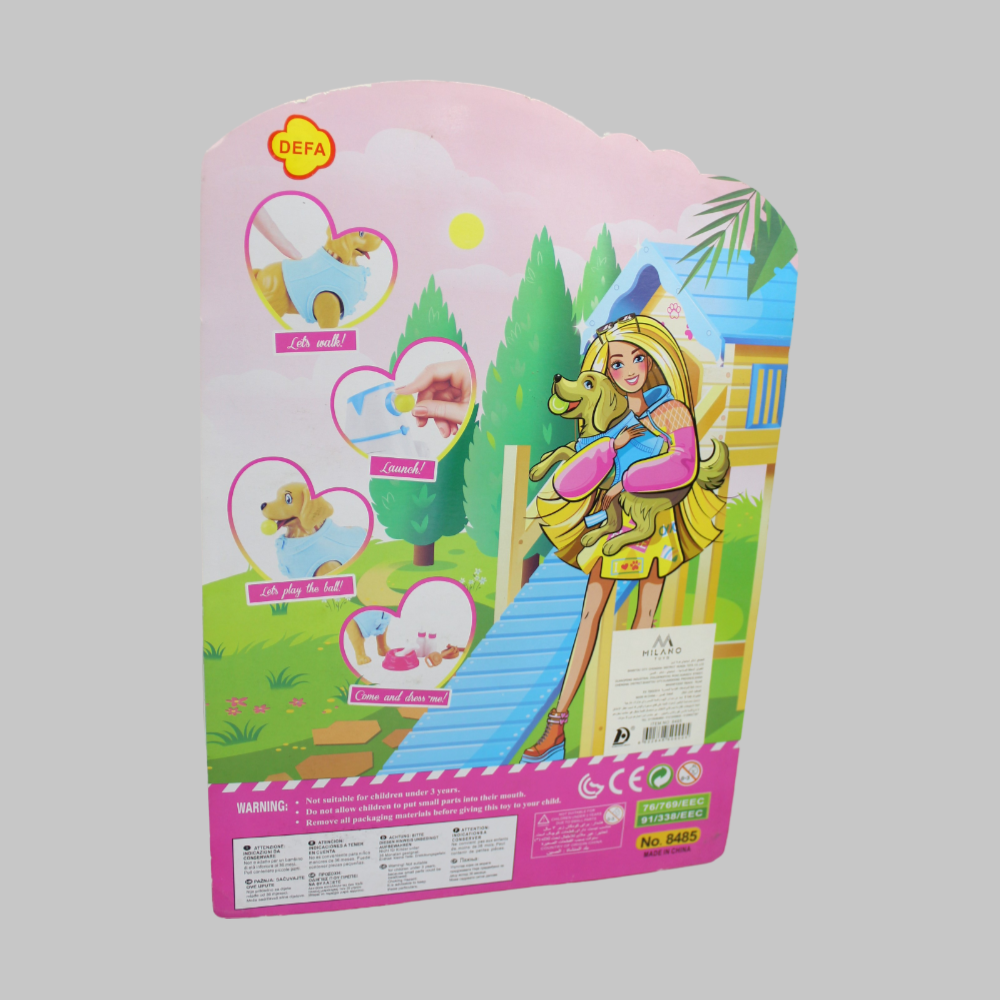 Defa Lucy Doll And Pet Dog Set - Ourkids - Defa Lucy