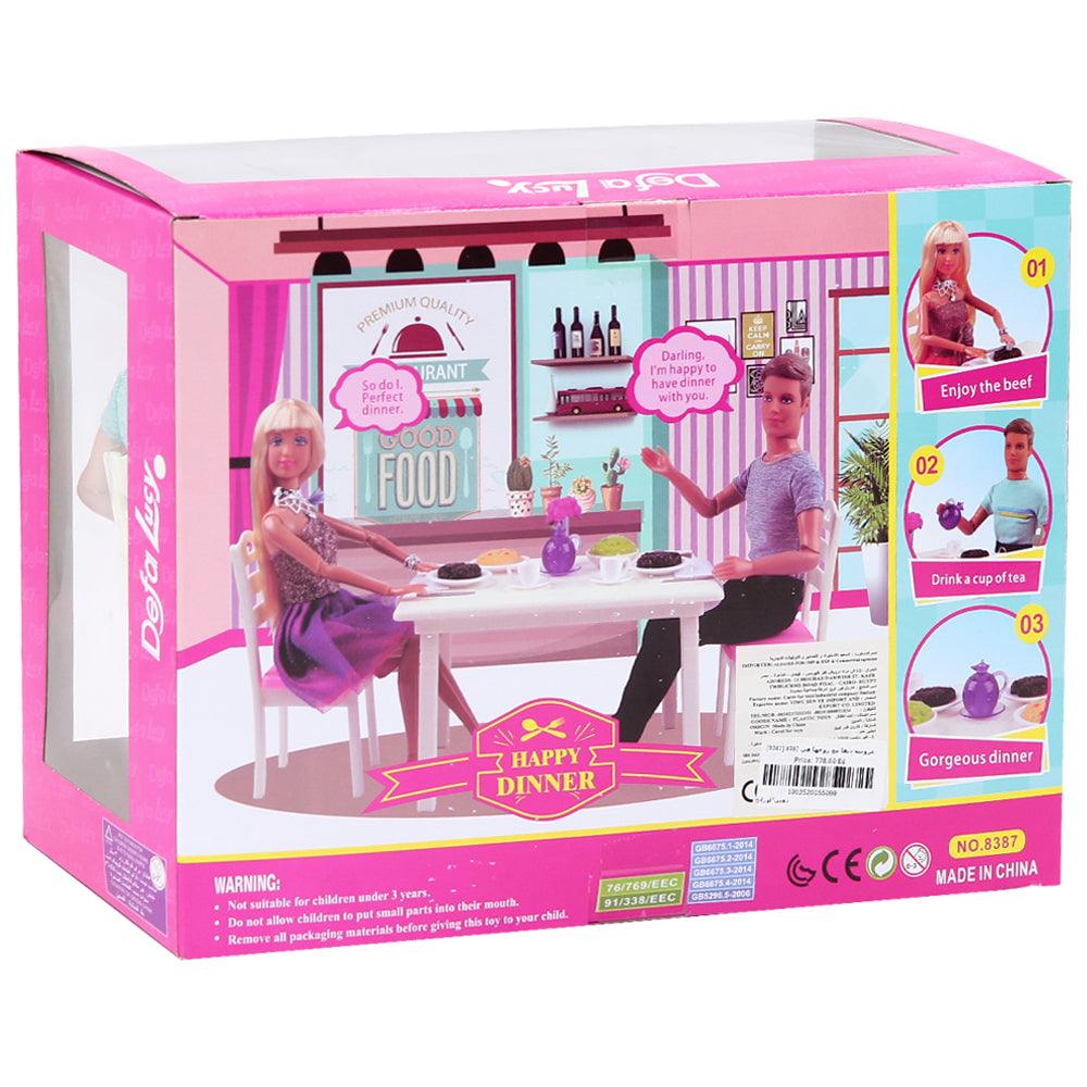 Defa Lucy Happy Dinner Toy Set - Ourkids - Defa