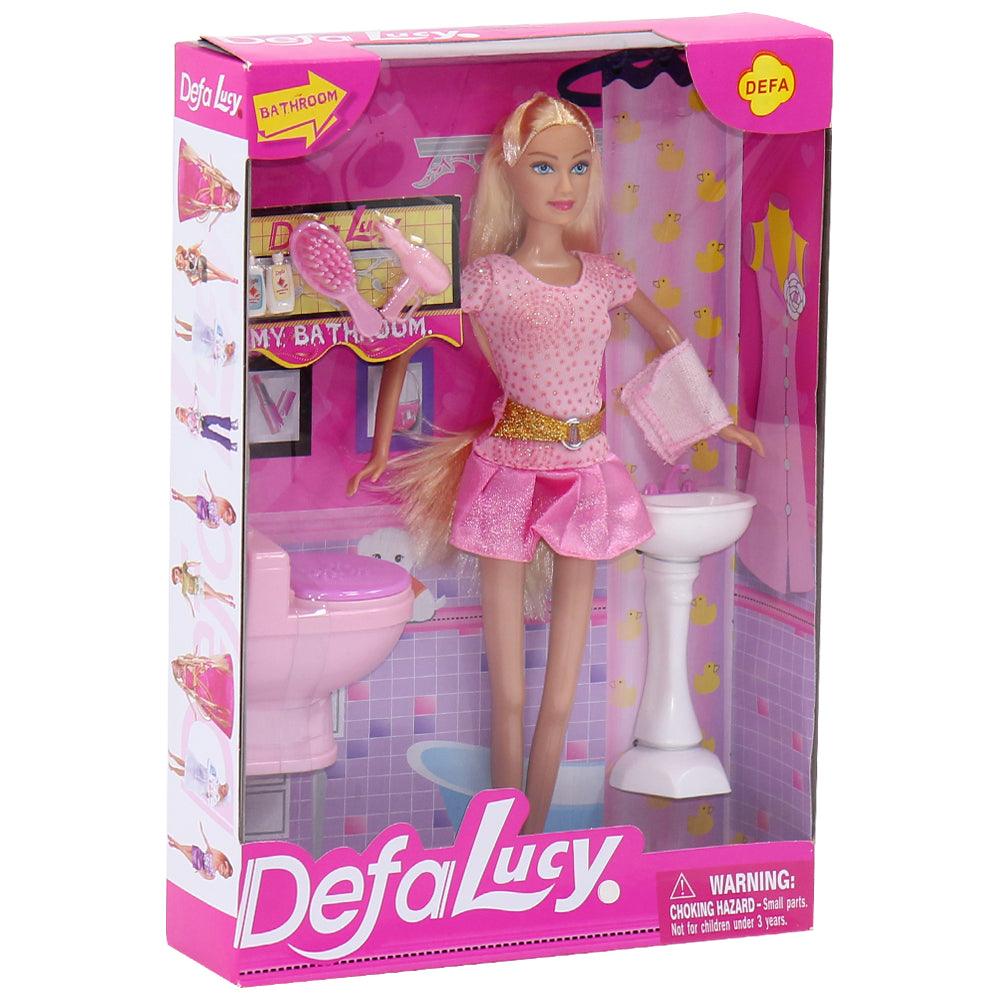 Defa Lucy's Bathroom Doll - Ourkids - Defa