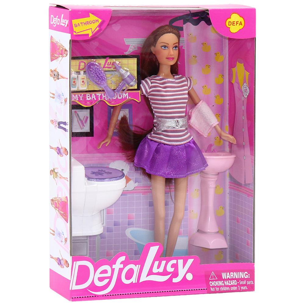 Defa Lucy's Bathroom Doll - Ourkids - Defa