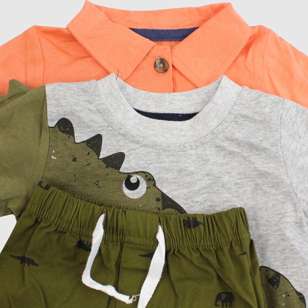 Dino 3-Piece Outfit Set - Ourkids - Carter's