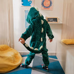 Dino Footless Hooded Onesie - Ourkids - Tale Of Socks