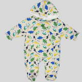 Dinos Long-Sleeved Baby Footie - Ourkids - Al Sayad