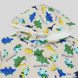 Dinos Long-Sleeved Baby Footie - Ourkids - Al Sayad