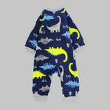 Dinos Long-Sleeved Footless Onesie - Ourkids - Carter's