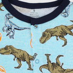 Dinos Short-Sleeved Romper - Ourkids - Mini Me