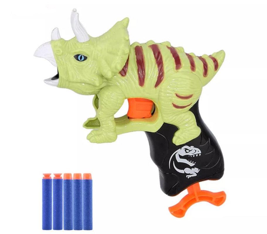 Dinosaur Soft Bullet Blaster – Triceratops - Ourkids - OKO